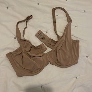 Third Love 24/7 Second Skin Unlined Bra Taupe 32 D 1/2 GUC